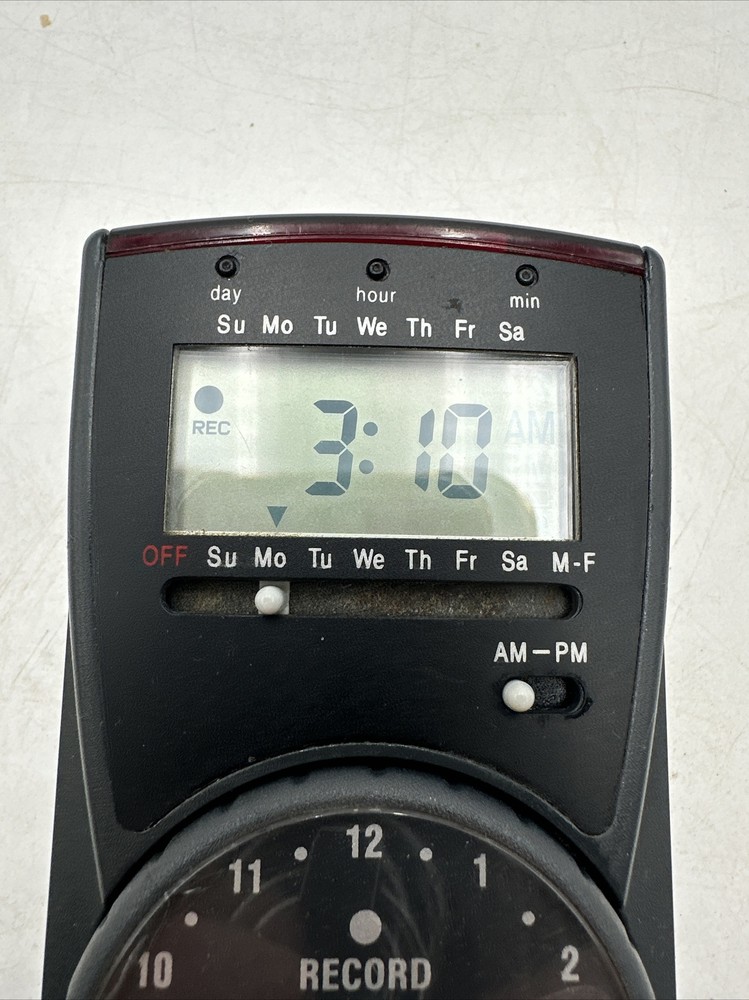 Original VCR Co-Pilot Remote Program & Record VHS Remote Control Tested Works!