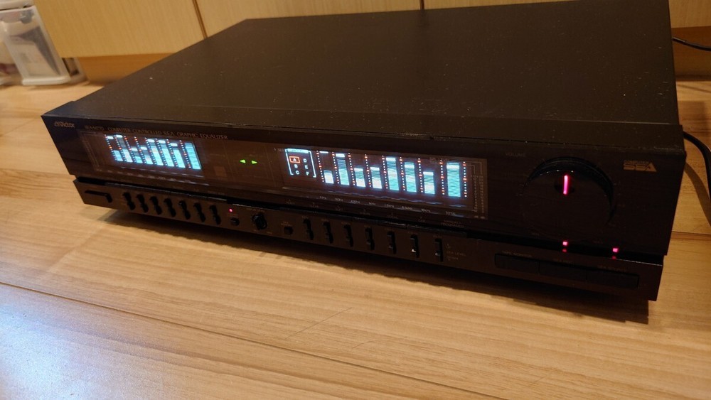VICTOR SEA-M770 Graphic Equalizer Spectrum Analyzer Working Confirmed