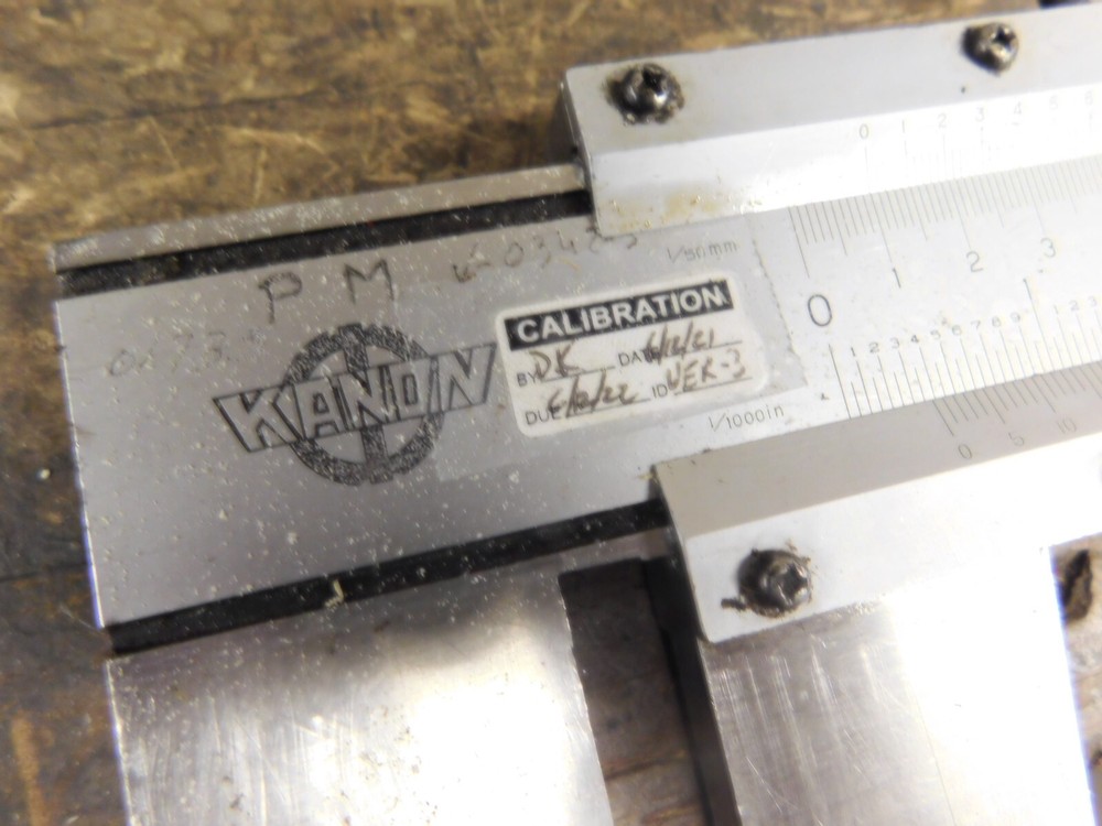 Kanon 60" Stainless Vernier Caliper