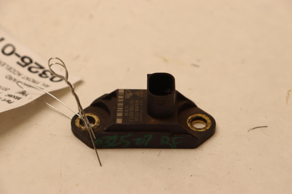 2010-2016 PORSCHE PANAMERA FRONT RIGHT ACCELERATION SPEED SENSOR MODULE OEM