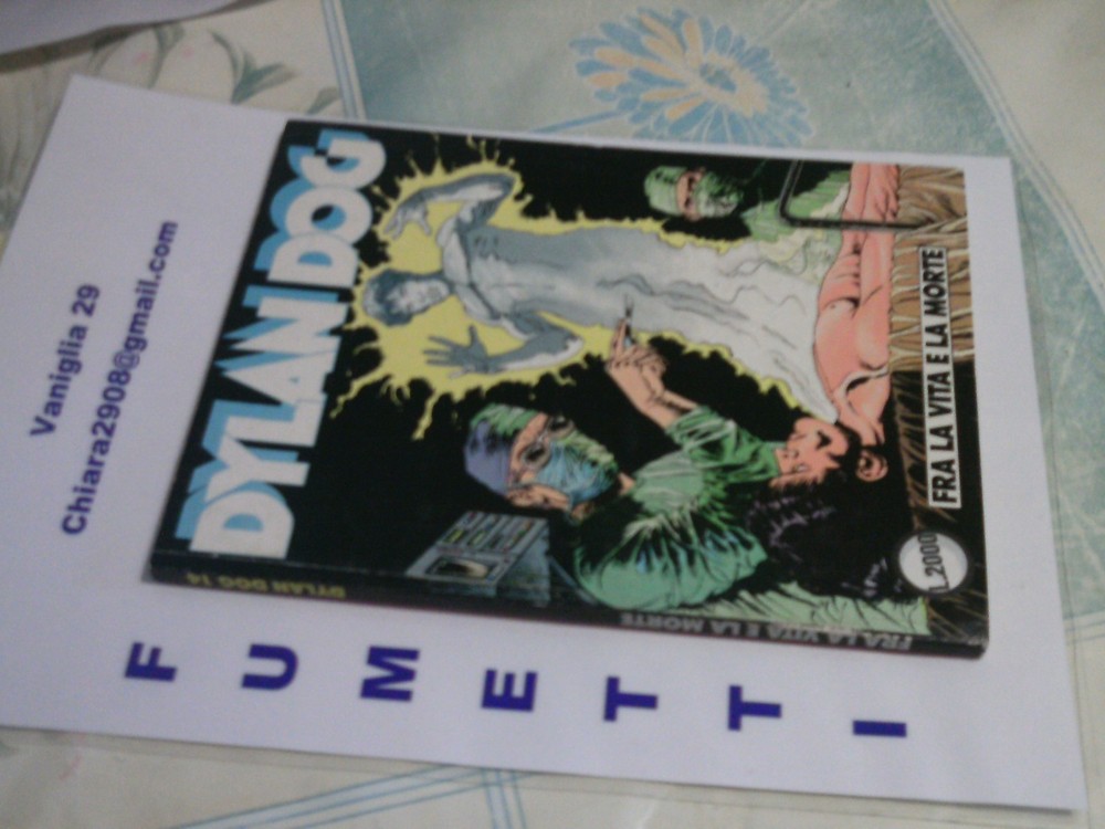 DYLAN DOG ORIGINAL NO. 14 NEVER OPENED AND NEVER READ