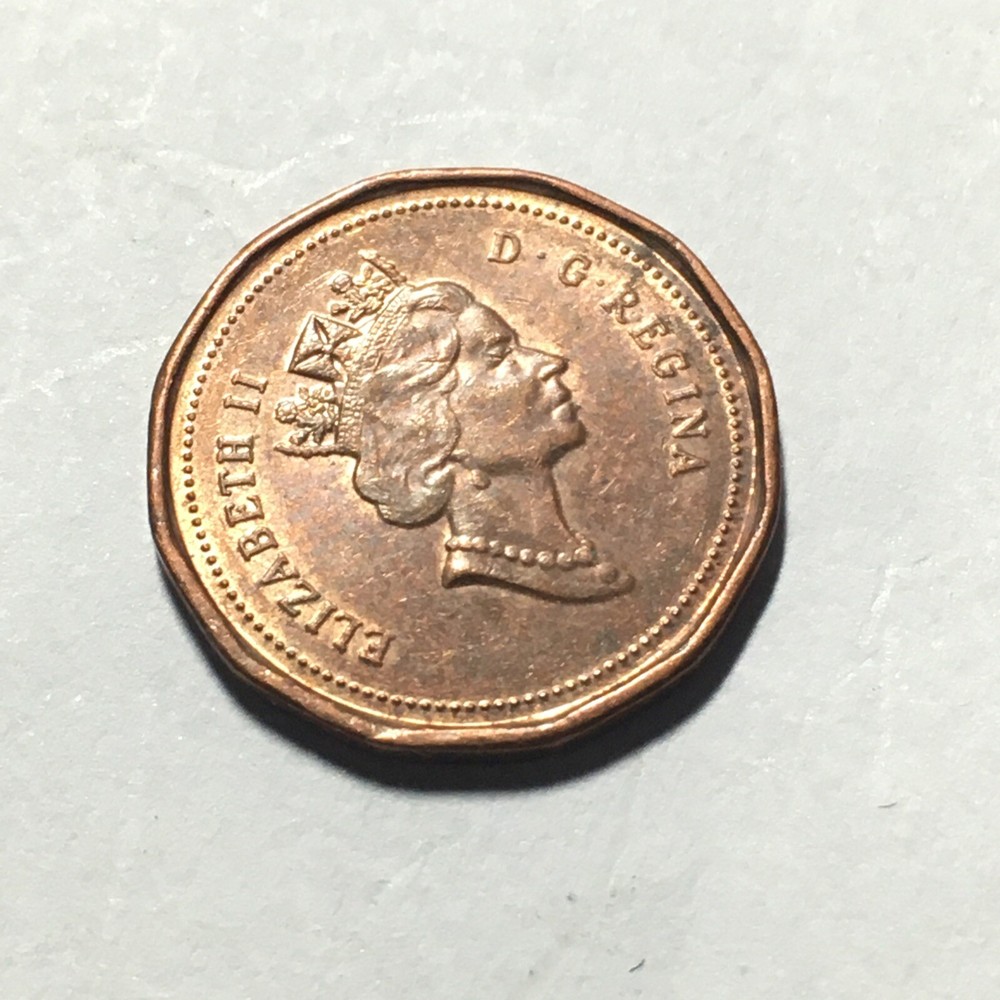 1992 CANADA ONE CENT COIN.