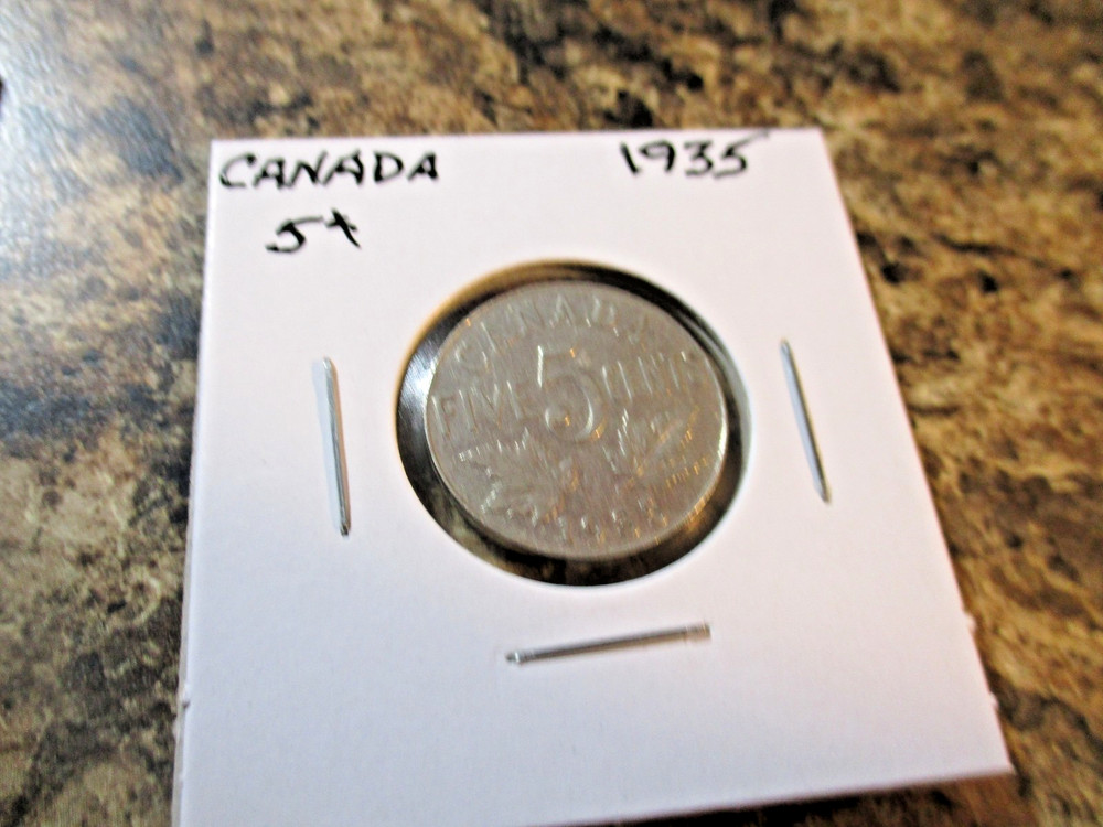 1935 CANADA NICKEL Good+    T