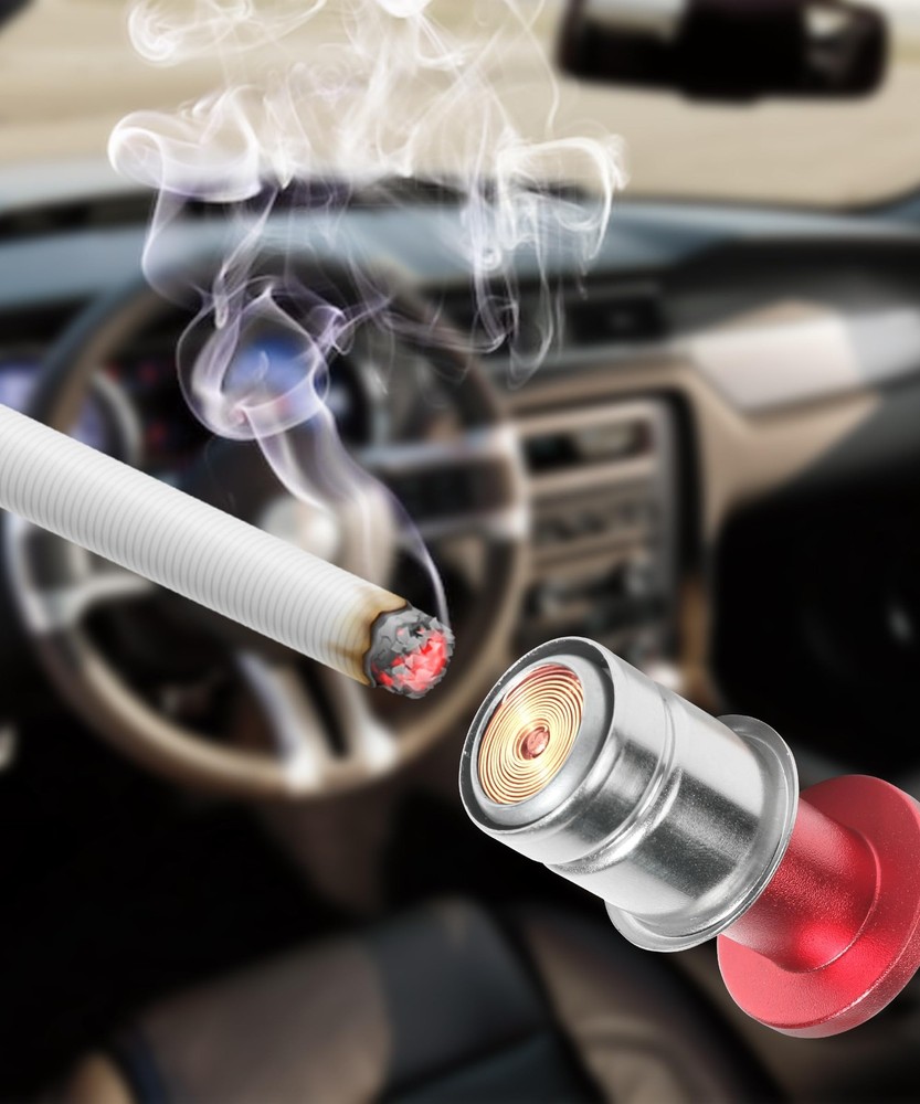 bylikeho Car Cigarette Lighter,Cigarette Lighter Plug,Car Accessories Eject