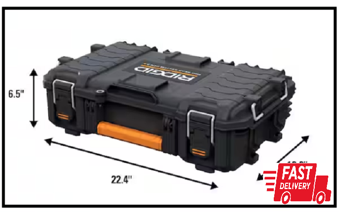 RIDGID 2.0 Pro Gear System Power Tool Case and Storage Tool Box
