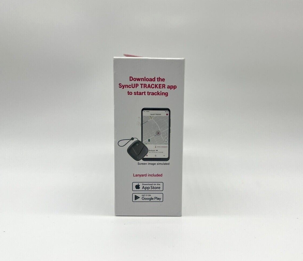 T-Mobile SyncUP Tracker 128MB CoolPad - GPS Locator + Safe Security - Black