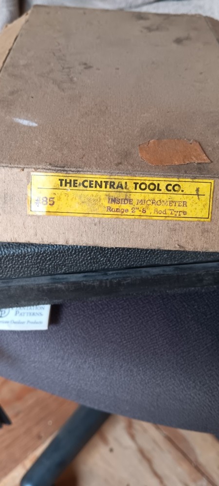 INSIDE MICROMETER CENTRAL TOOLS Rods with Case