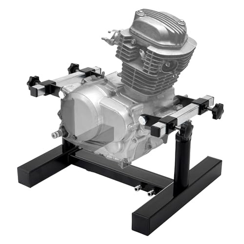 Heavy Duty Motorcycle Engine Stand, Adjustable Motorcycle Motor Stand for