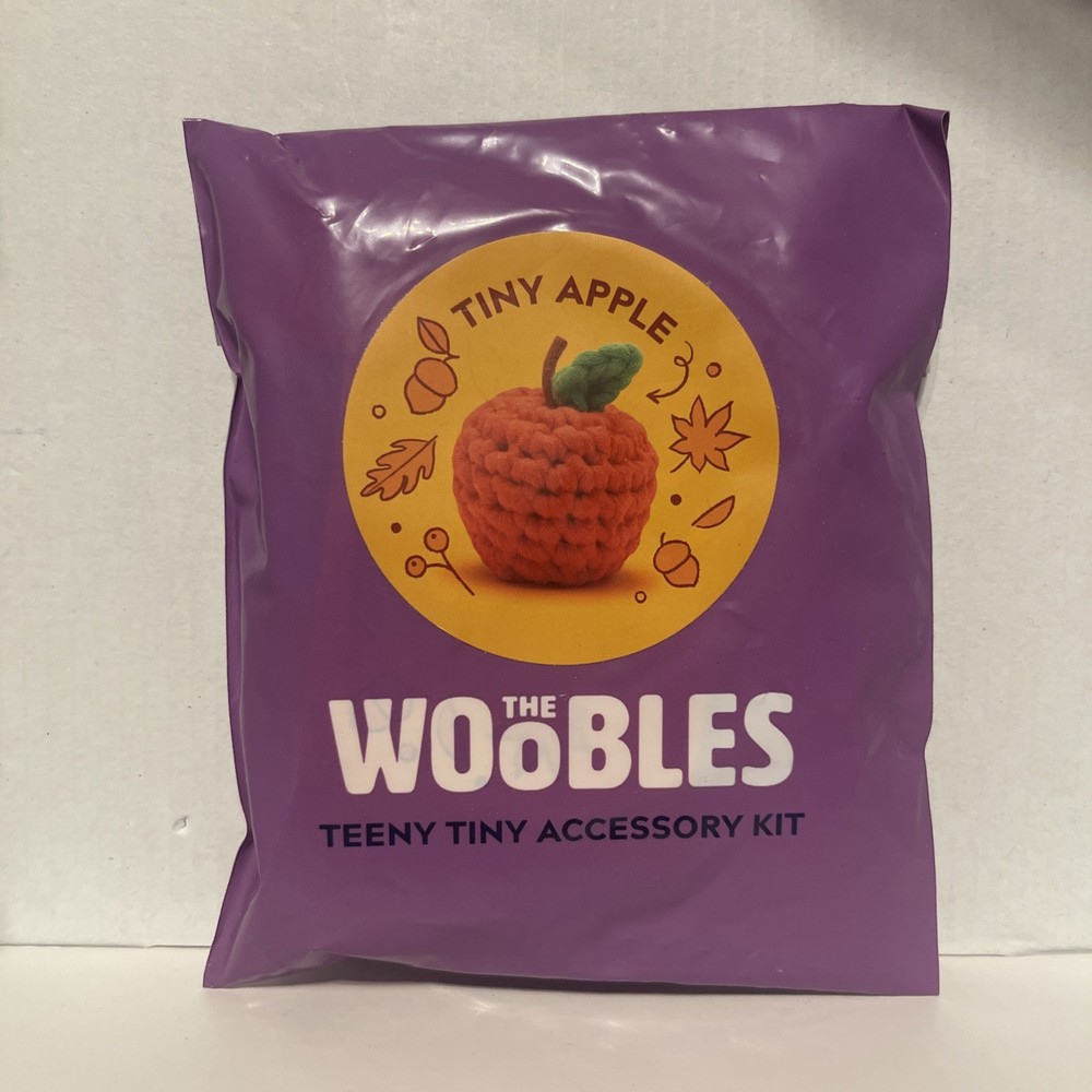 The Woobles Tiny Apple Accessory