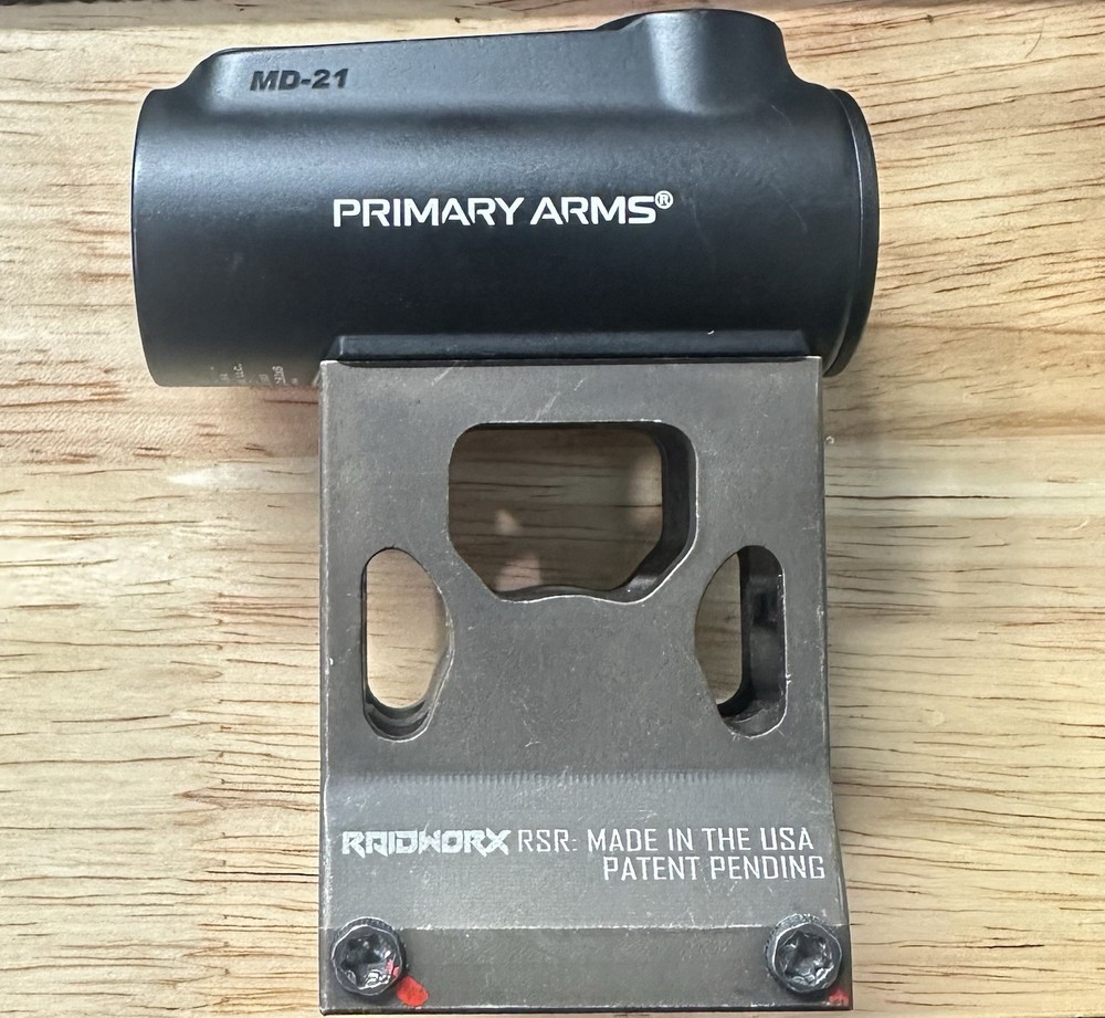 Primary Arms MD-21 On Raidworx RSR
