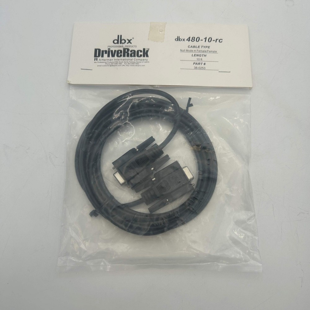 dbx ZonePro 641m Digital Zone Processor Black New Open Box