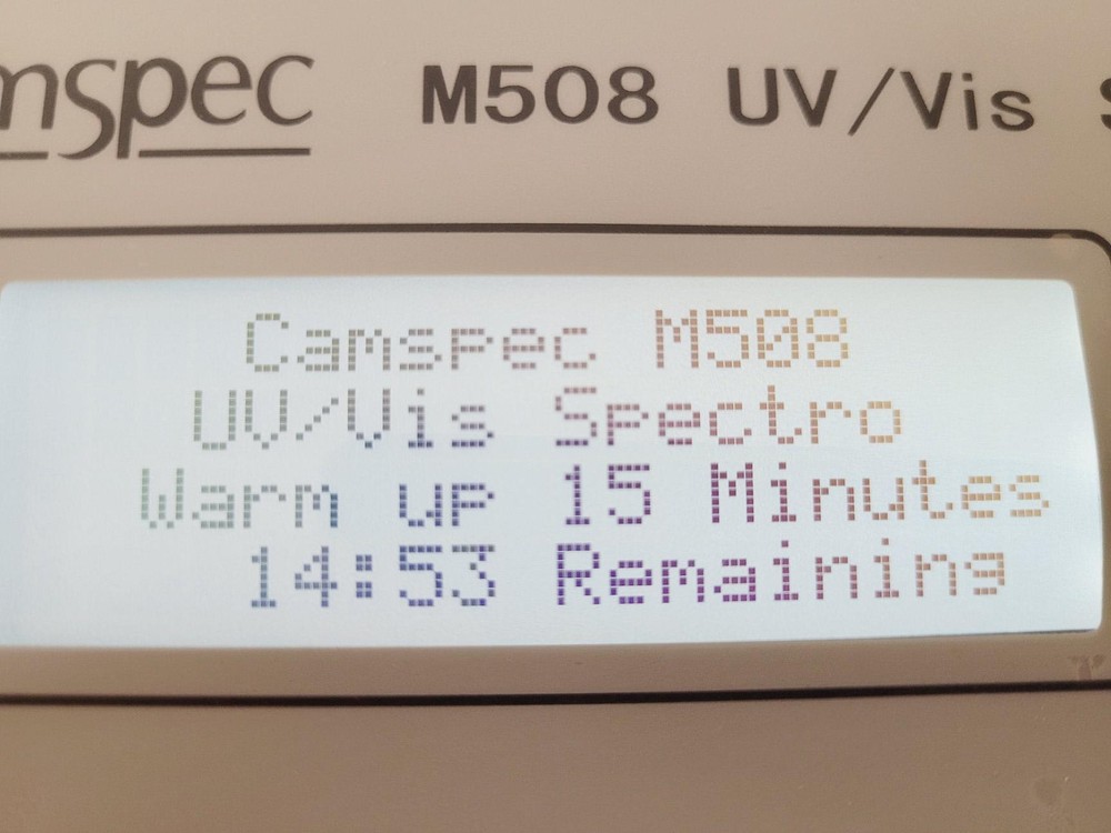 Camspec M508 Spectrophotometer Lab