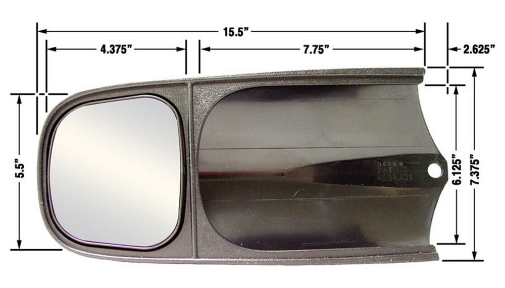 CIPA Towing Mirror - Custom Towing Mirror