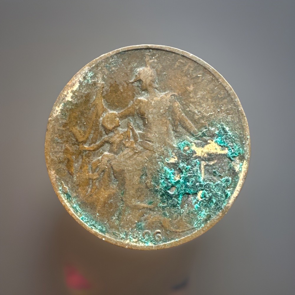 France (Third Republic) 1906 - 5 Centimes Coin