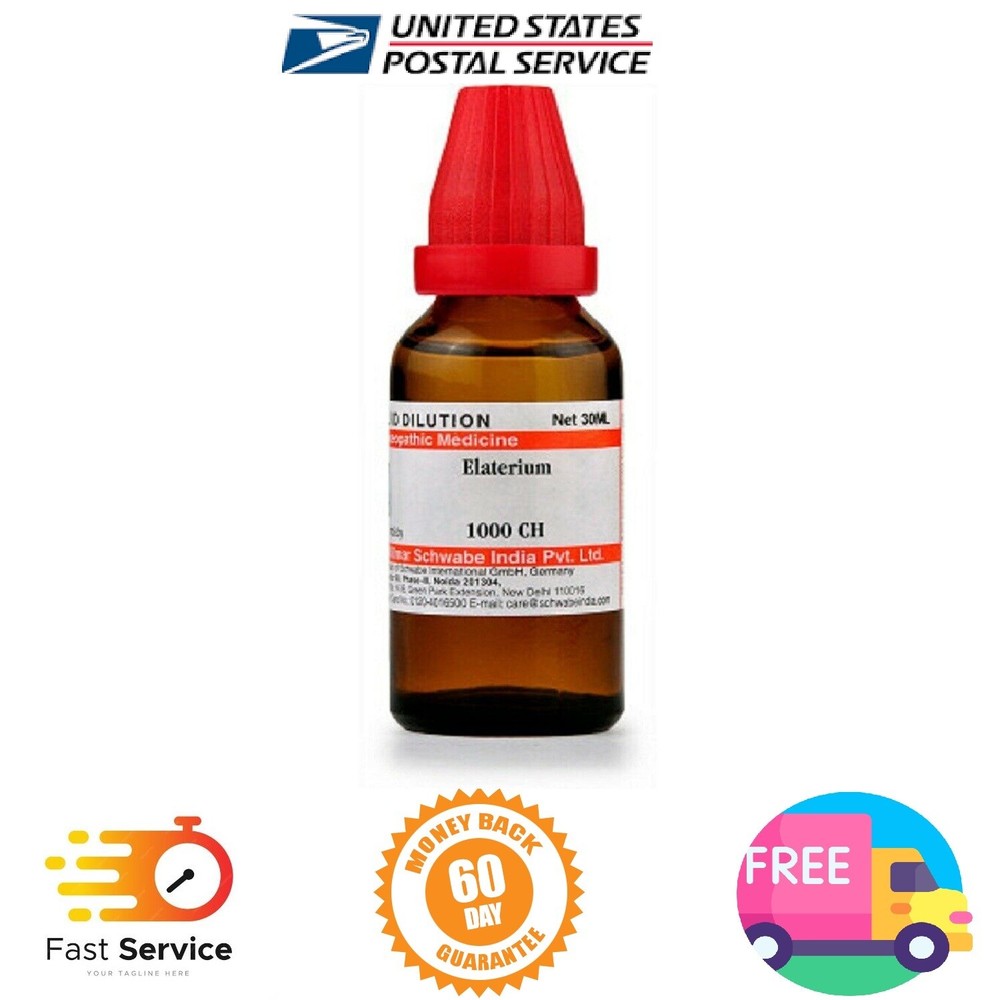 Willmar Schwabe Homeopathy Elaterium  (30 ML) (Select Potency)