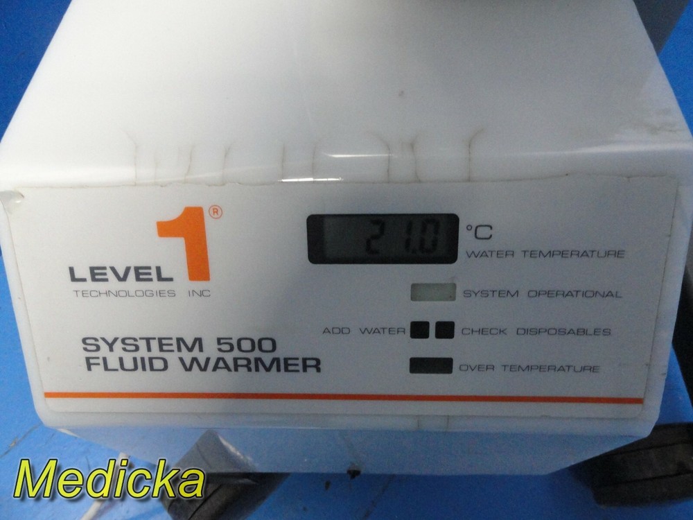 Level 1 Technologies System 500 (H-500) Fluid Warmer ~ 19253