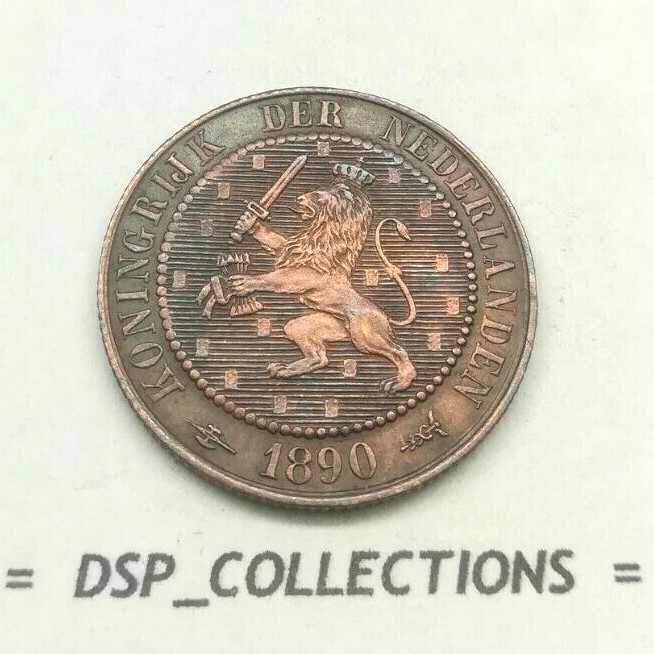 Netherlands - 2 1/2 Cent, 1890 - 375M01