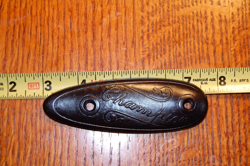 IVER JOHNSON "CHAMPION" BUTT PLATE