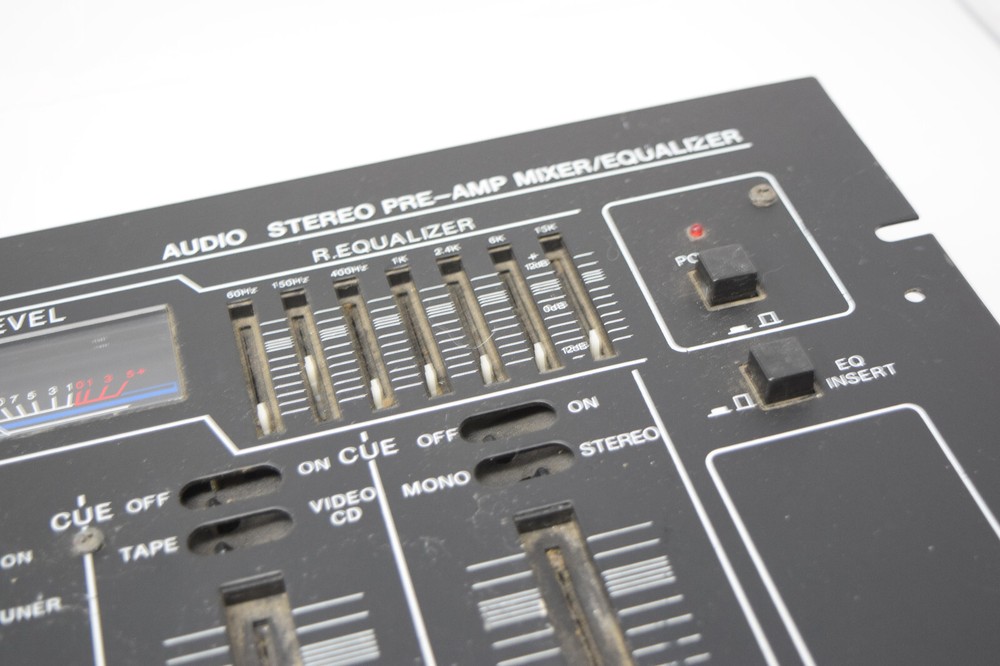 Lineartech SL-3000 Pre AMP Mixer Equalizer Works *READ