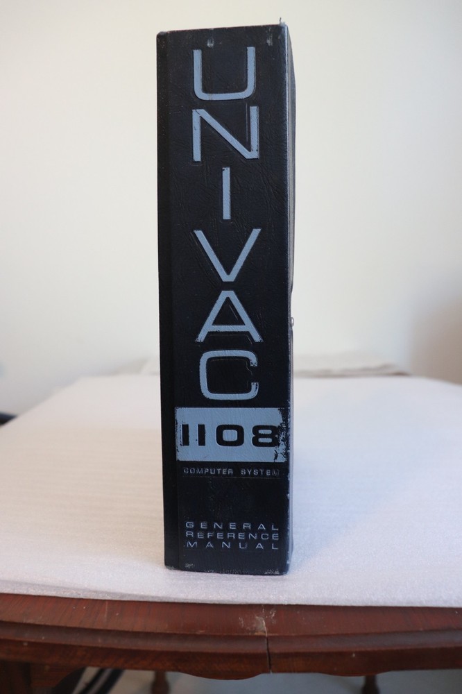 Univac 1108 Binder