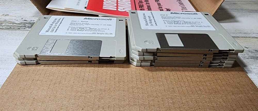 Microsoft Windows For Workgroups Add On Version 3.11 3.5"