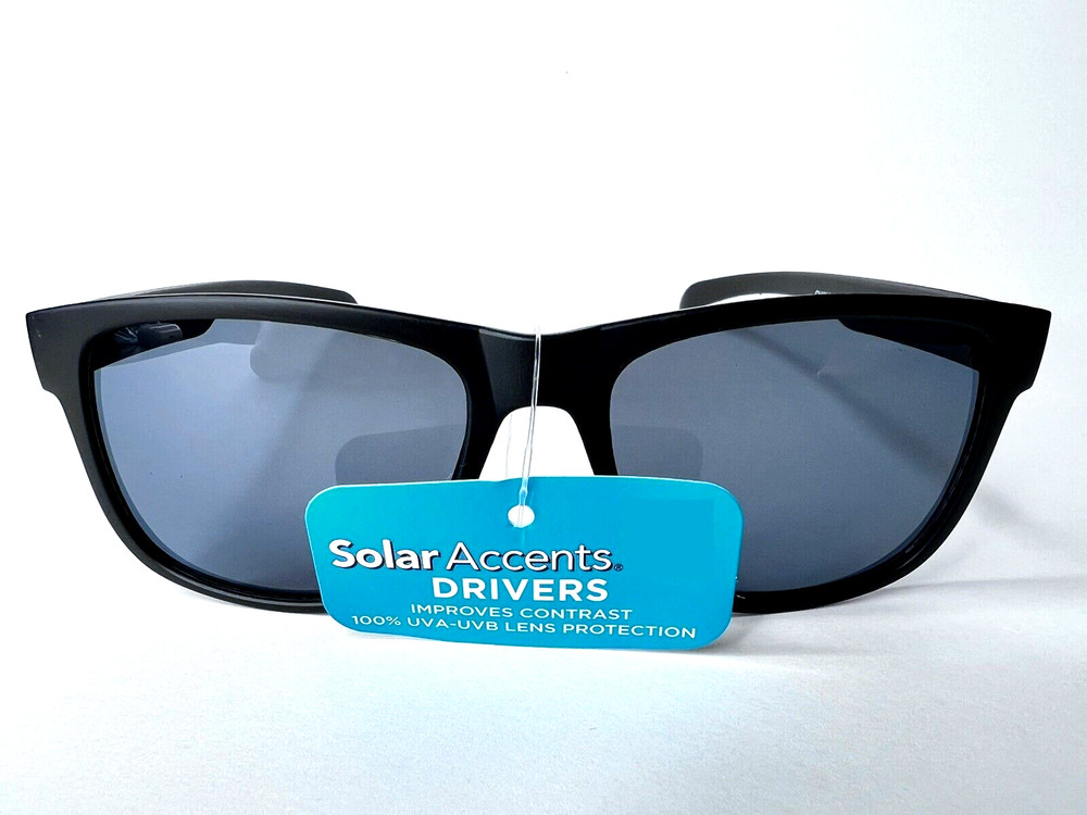 Drivers Glasses Rectangular Black Glasses 100%UVA-UVB