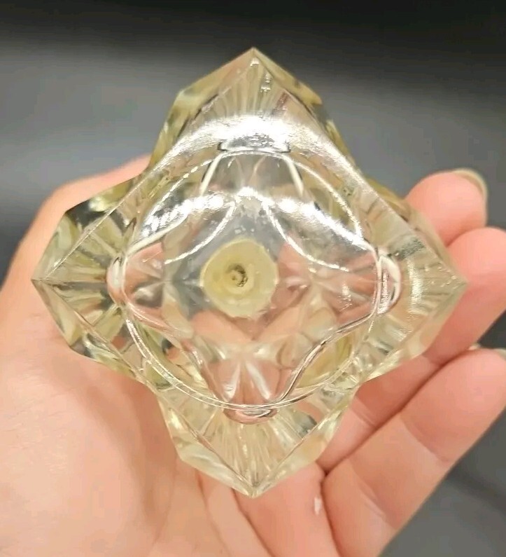 Vintage decorative Glass Atomizer Perfume Bottle 3.5"