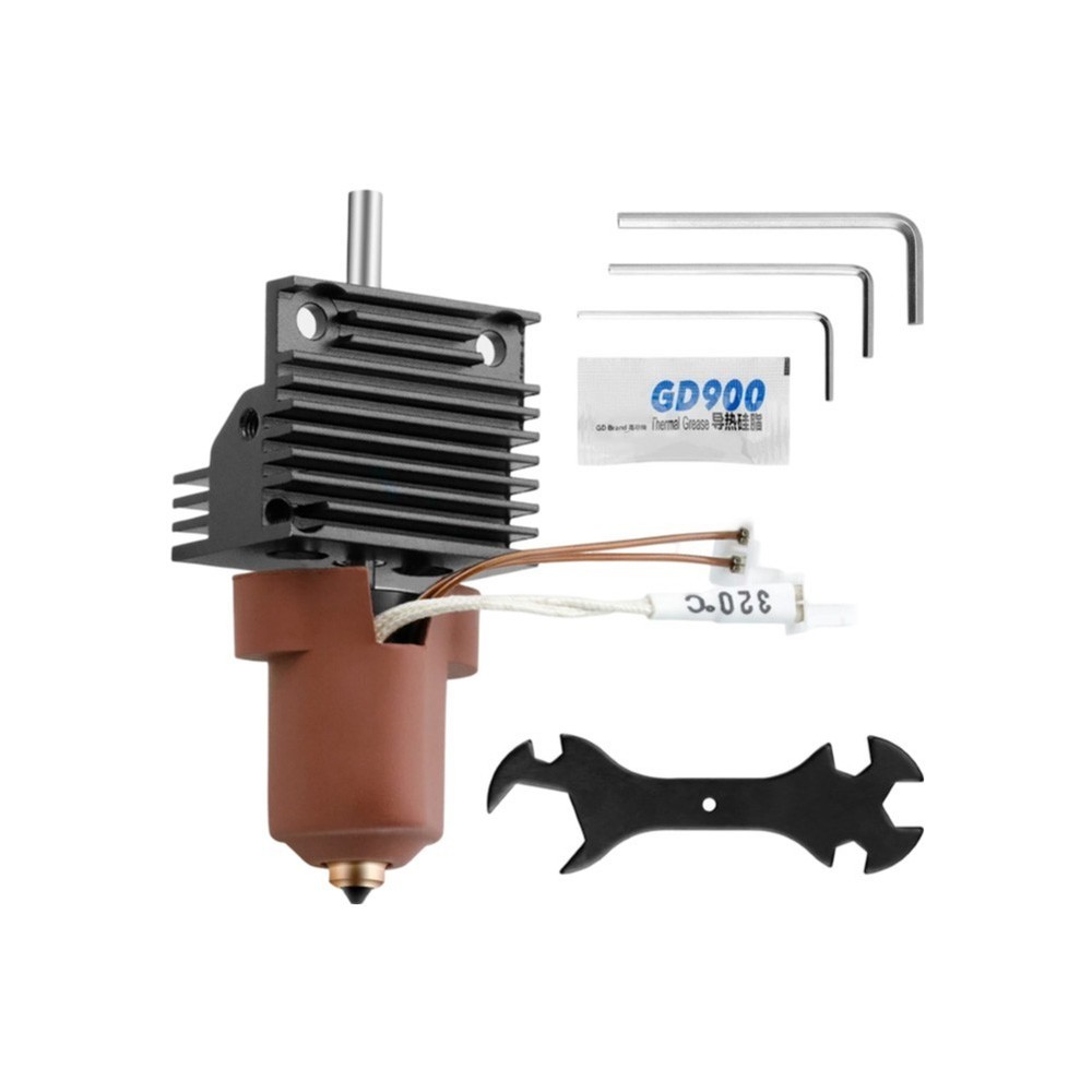 For K1 Compatible Extruder Hot End with Enhanced Cooling System Design