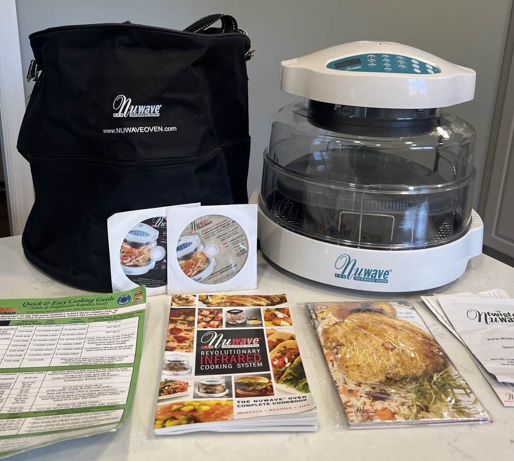 Nuwave Pro Plus Infrared Oven Model 20344 With Extender Ring Kit And More TESTED