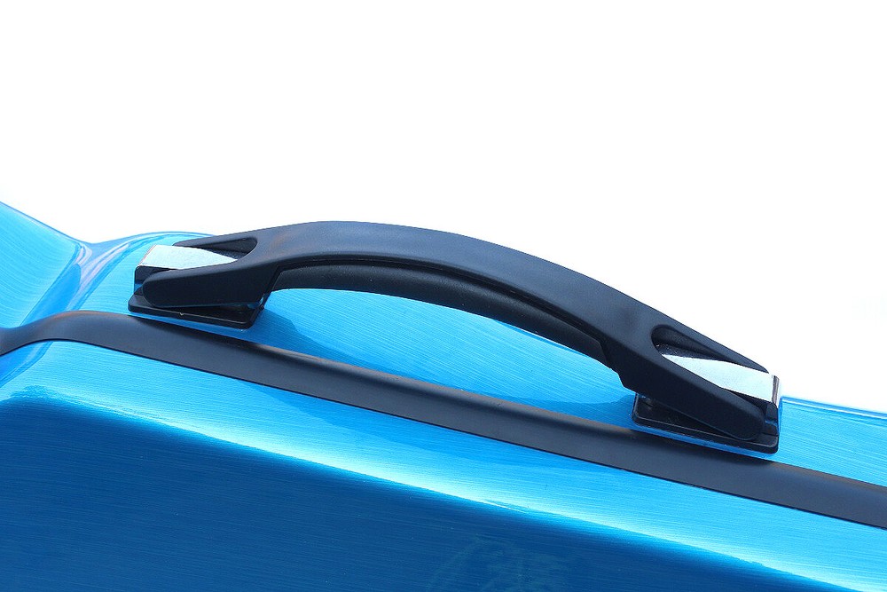 Blue Violin case 4/4 Light Strong Hard Shell Case with Straps 2 PCS Bow Holder