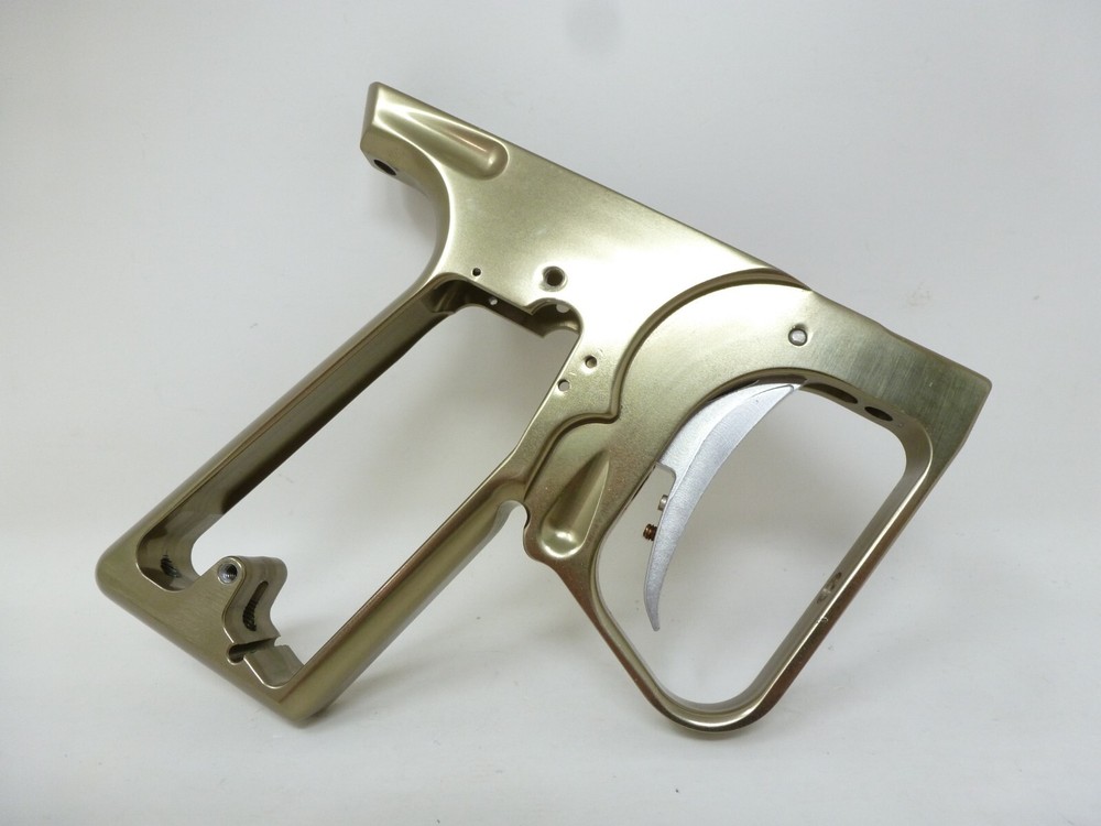 NICE SMART PARTS SHOCKER SFT NERVE TRIGGER FRAME GLOSS OLIVE GREAT CUSTOM BUILD