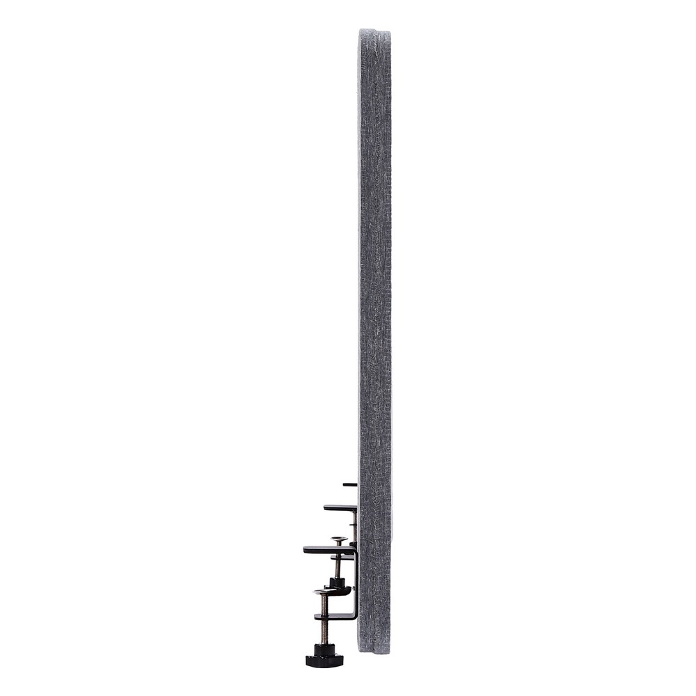Office Partition, Polyester Desk Divider, Desktop Privacy Panel Table Mounted