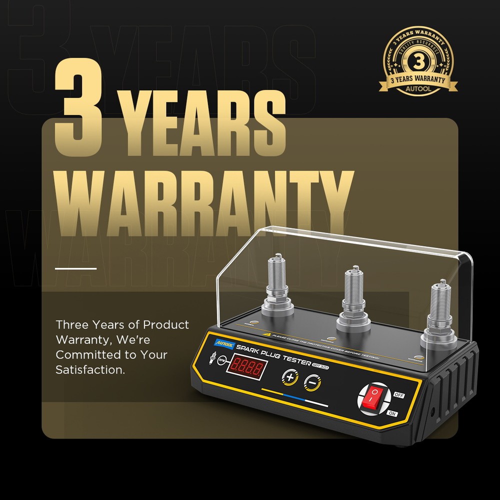 Car Spark Plug Tester Ignition System Analyzer Three Hole Diagnostic Test Tool