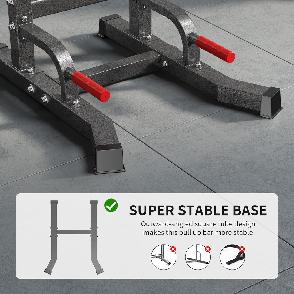 Multi-Function Power Tower Pull up Bar Station Pull up Dip Station for Home Gym,