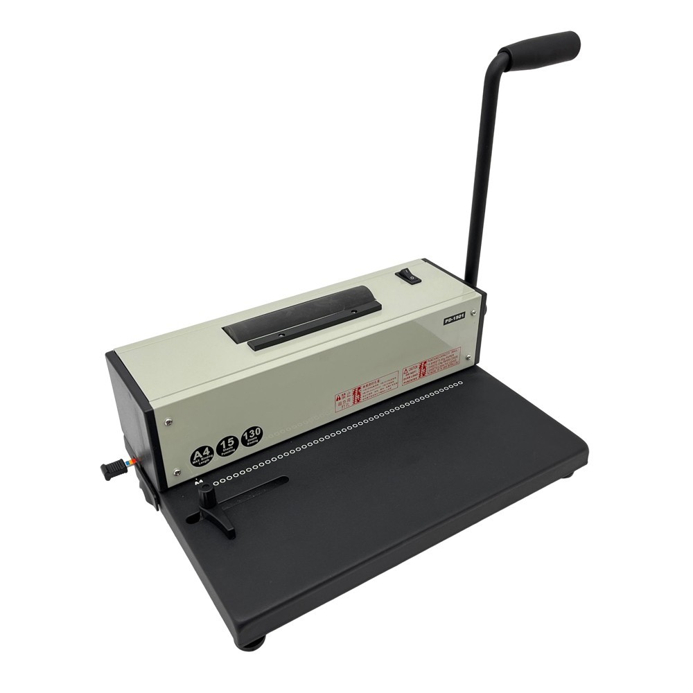 Electric Spirl Coil Binding Machine Office Document Plastic Spiral Coil Binder