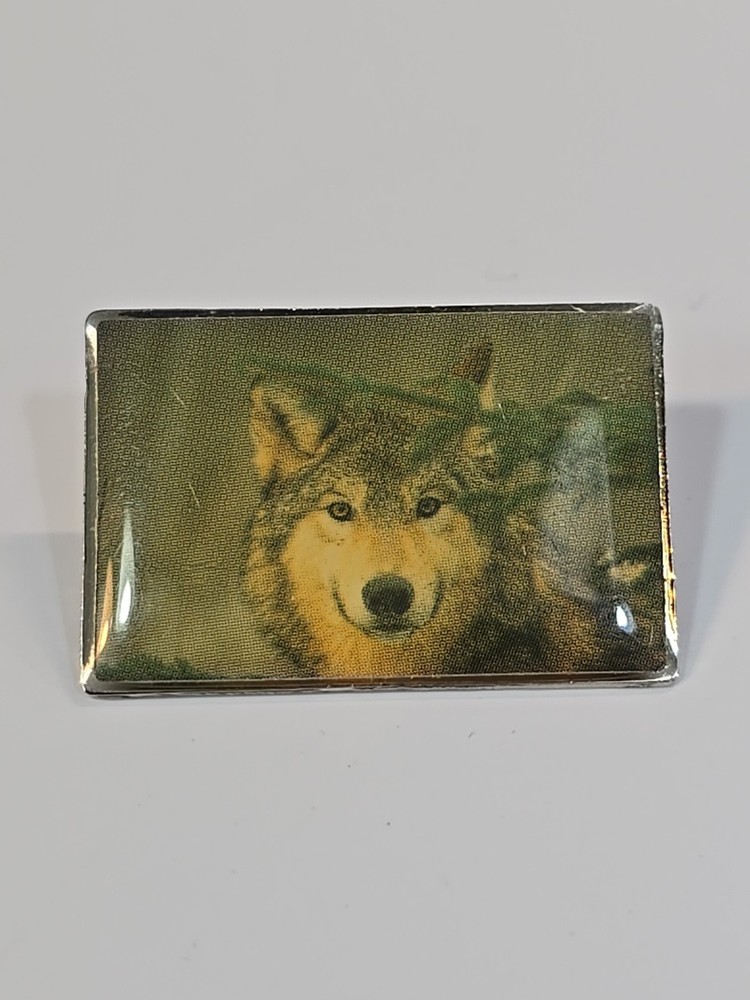 Wolf Photo Lapel Pin