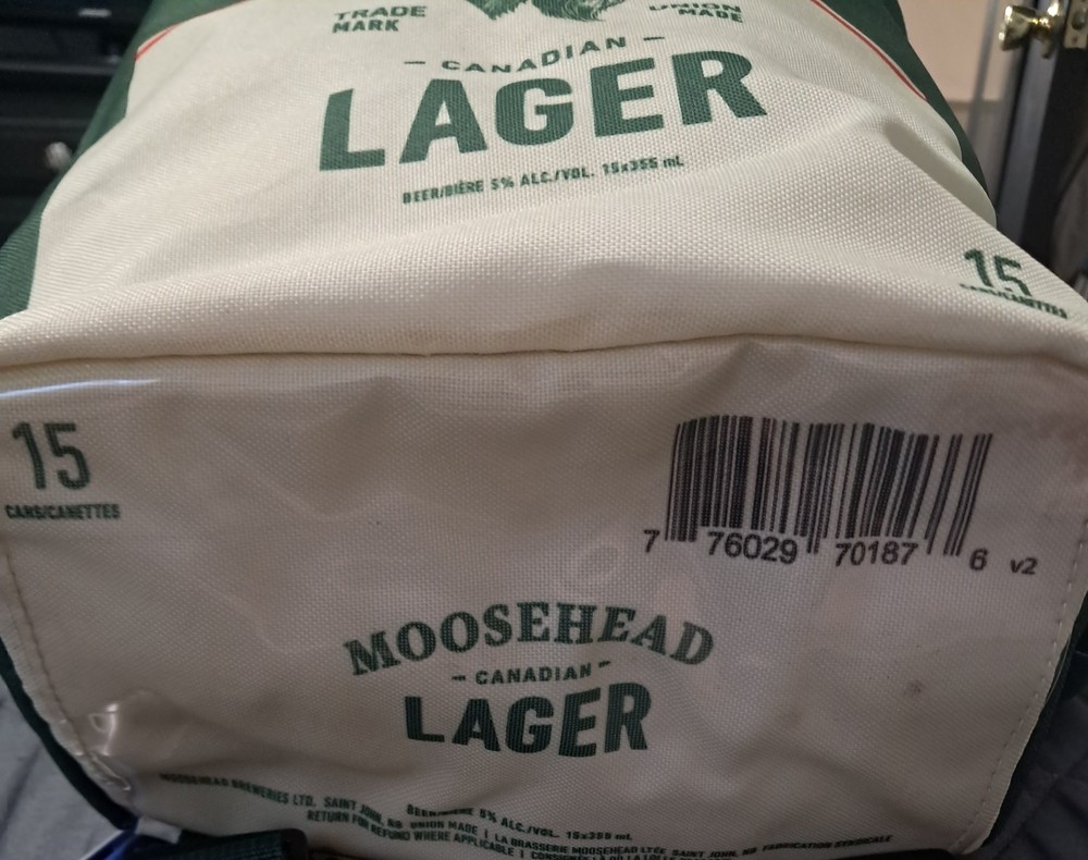 Moosehead Canadian Lager Backpack Cooler