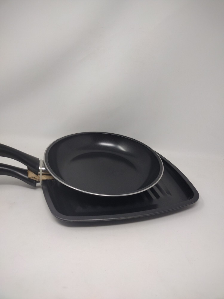 2pc Cookware Set Black