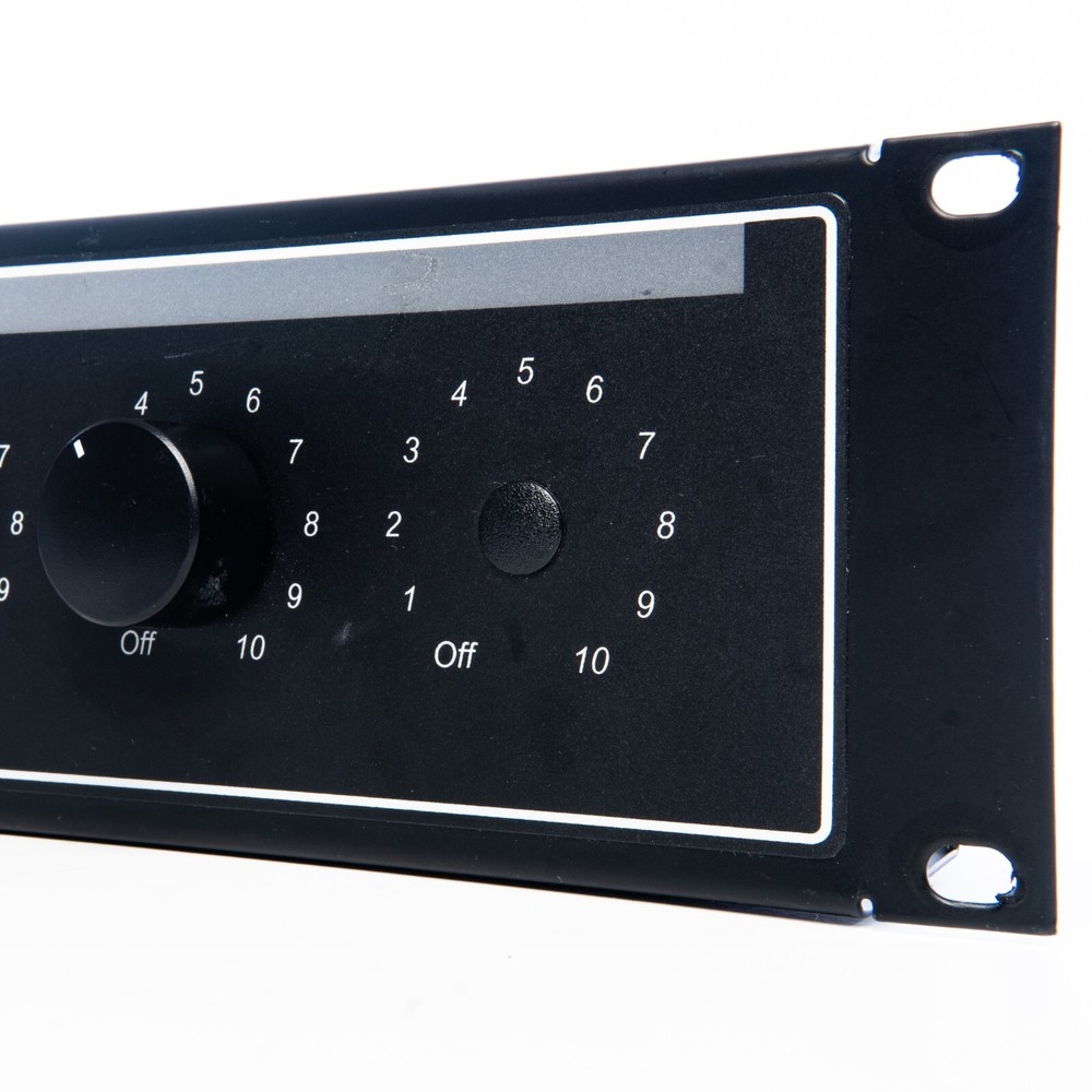 Lowell LVC8PID2 Rack Panel-Volume Control-2U loaded with 3 Mono Attenuators