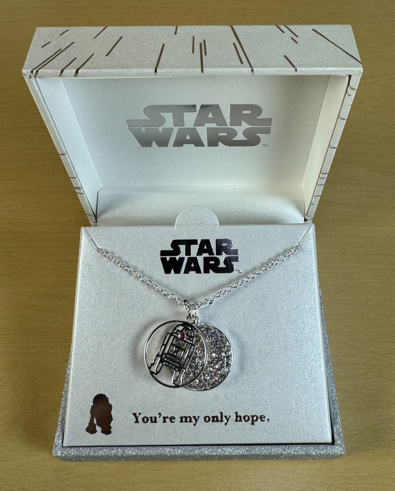 Star Wars R2D2 Necklace 2017 Disney Exclusive