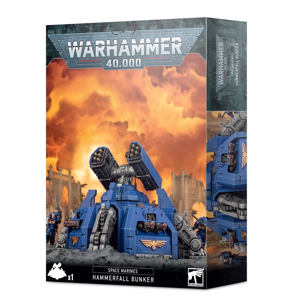 Warhammer 40k Space Marines Hammerfall Bunker NIB