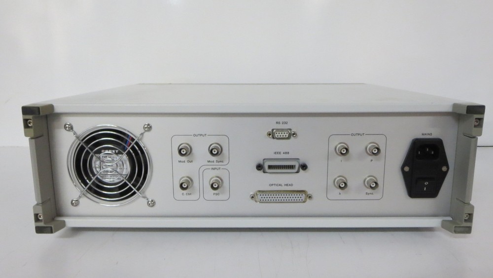 PHOTONETICS 3642 CR 00 WAVELENGTH TUNABLE LASER DIODE SOURCE WITH KEY