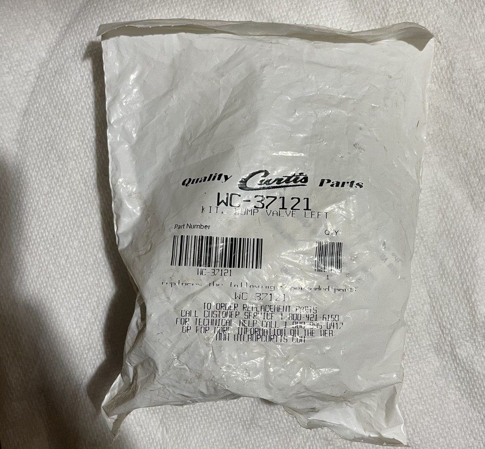 Kit, Dump Valve (Left) Part # WC-37121
