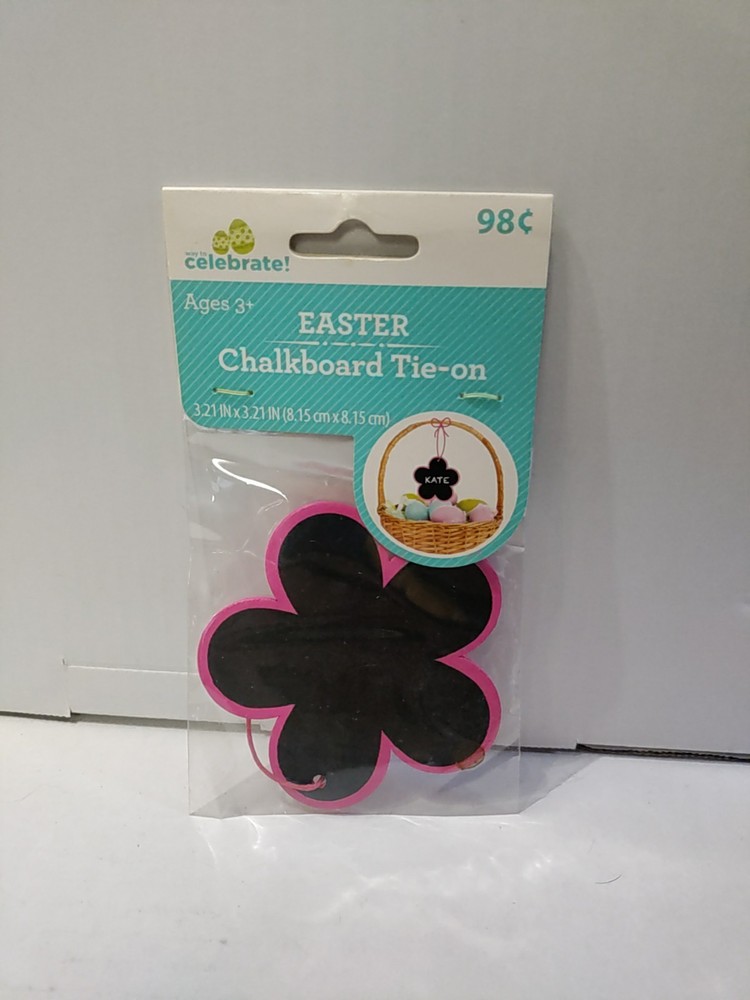 Easter Chalkboard Tie-on