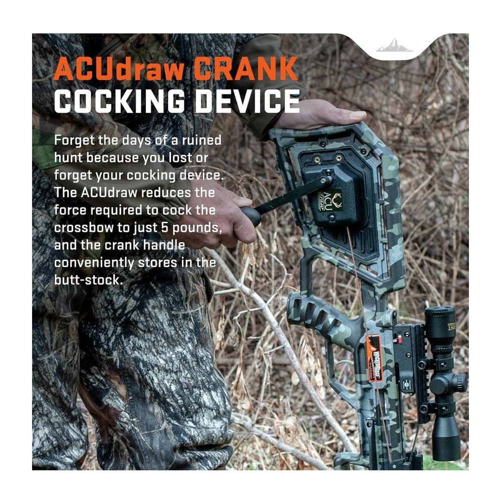 Wicked Ridge Commander 400 Crossbow Peak XT 400 FPS Bundle