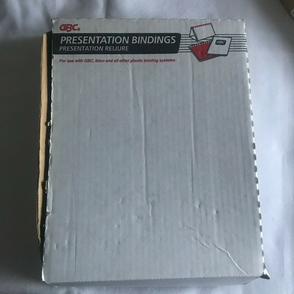 GBC Binding Elements  (4 opened packages)