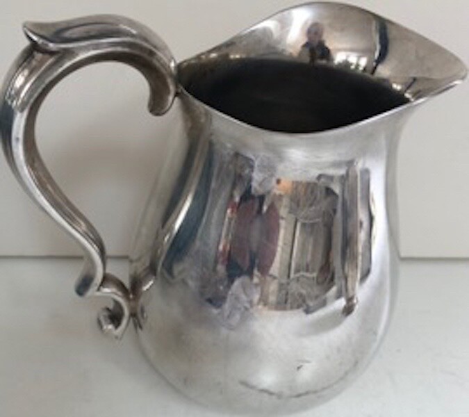 Reed & Barton Water Pitcher, Numbered 968 - Silverplate - 1940's