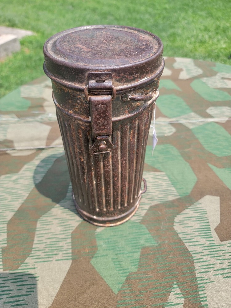 German Gas Mask Canister