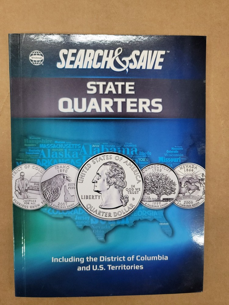 Whitman Search & Save - State Quarters(+ DC & Territories)