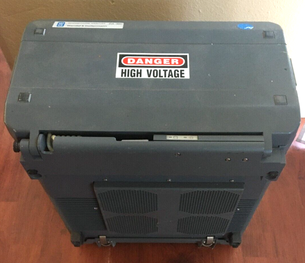 Wandel & Goltermann Internetwork Analyzer DA-30C Working
